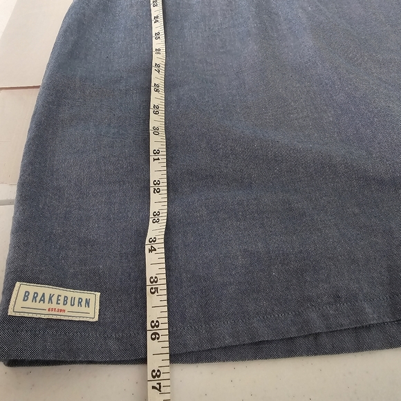 BRAKEBURN S 12 BLUE/ WHITE STRIPPED DRESS. NAUTICAL, CAPE CODE BEACHIE. - Picture 10 of 10